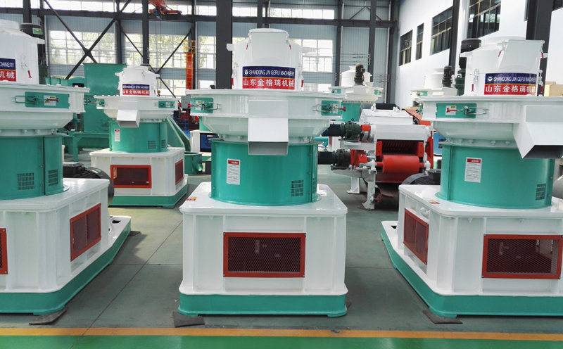 顆粒機廠家的玉米秸稈顆粒機圖片