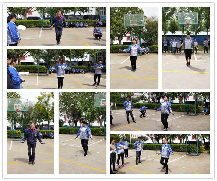 伴隨跳繩擦過(guò)地面的清脆聲，盡情展現(xiàn)著運(yùn)動(dòng)員們的輕盈風(fēng)姿