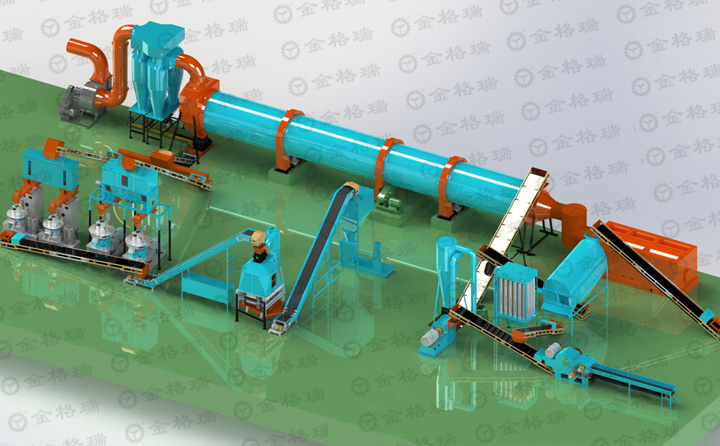 秸稈壓塊機(jī)生產(chǎn)線