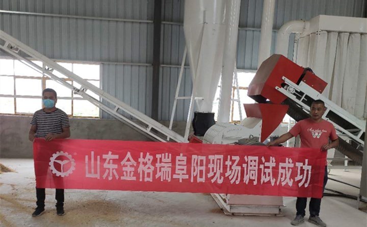 阜陽生物質(zhì)顆粒機調(diào)試成功