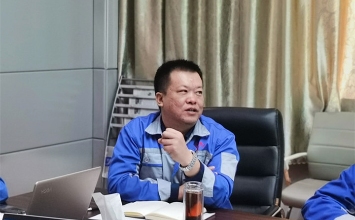 孫總對會議做了總結(jié)