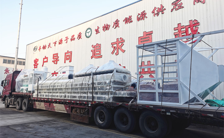 制粒機(jī)生產(chǎn)線設(shè)備裝車(chē)完成