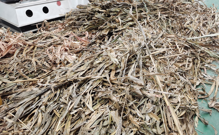 秸稈制粒機(jī)物料