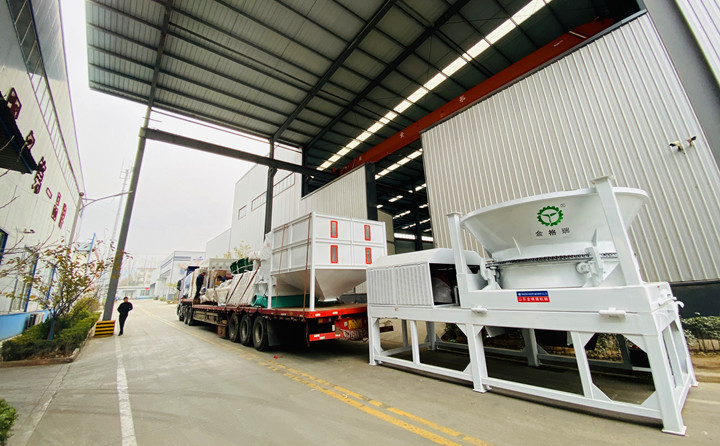 秸稈顆粒機(jī)生產(chǎn)線裝車完成，即將發(fā)往四川涼山