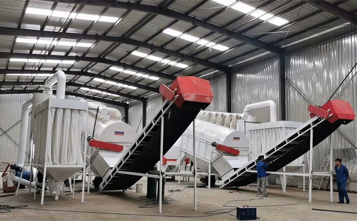 秸稈制粒機(jī)生產(chǎn)線