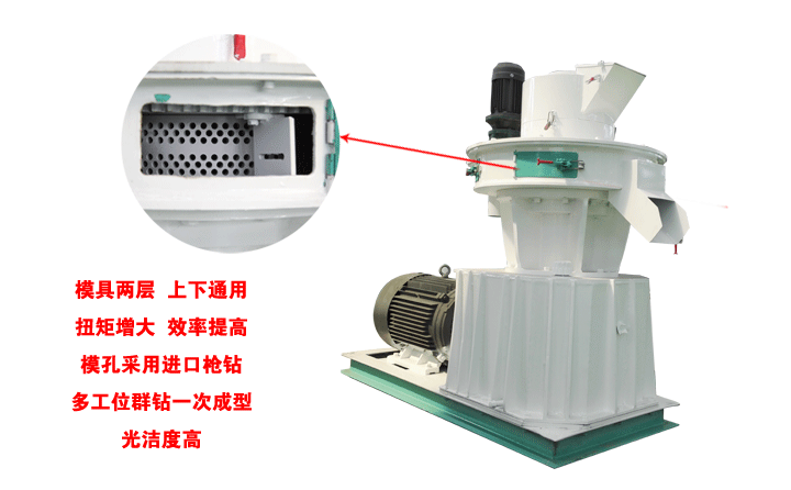 小型秸稈顆粒機優(yōu)勢特點圖